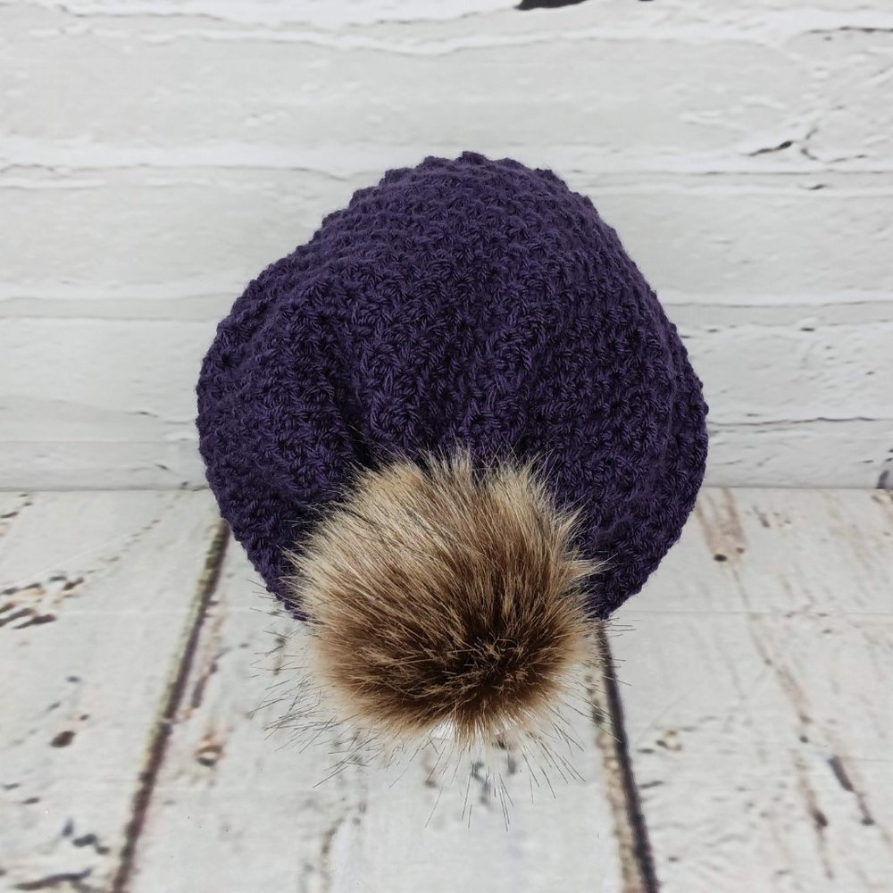 Duncan Street Designs Back in Brugge Handcrafted Slouchy Hat - Picture 5 of 6